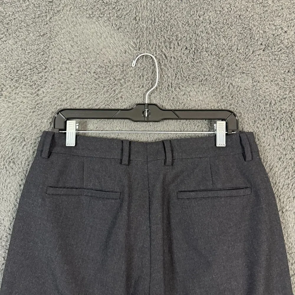 Vtg Banana Republic Dress Pants Mens 32x32 Straight Fit Flannel Wool Y2K